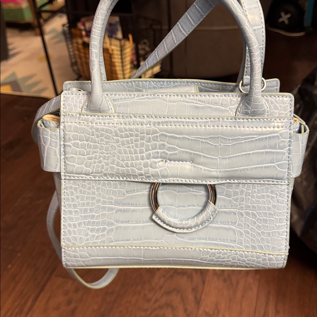 Sam Edelman Mini Croc Crossbody Bag